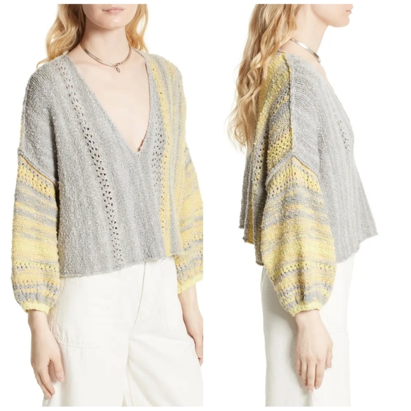 *SOLD* Free People Amethyst Sweater - Picture 5 of 8